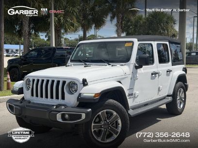Used 2019 Jeep Wrangler Unlimited Sahara