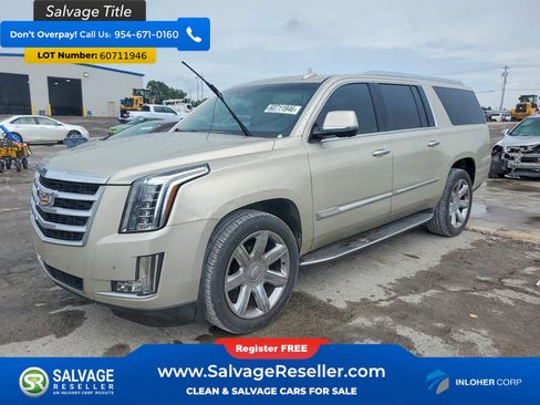 Used 2016 Cadillac Escalade ESV Luxury AWD/4WD image 1