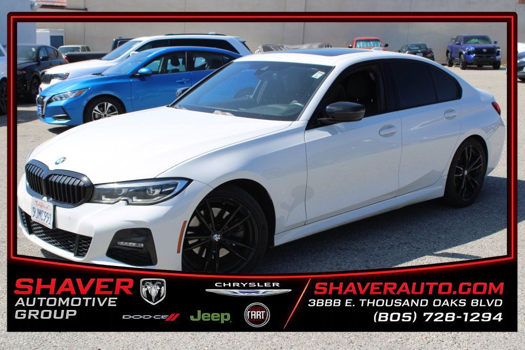 Used 2021 BMW 330i Sedan w/ M Sport Package RWD image 1