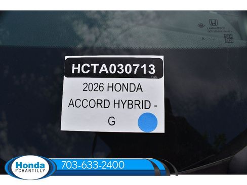 New 2026 Honda Accord Hybrid EX-L image 36