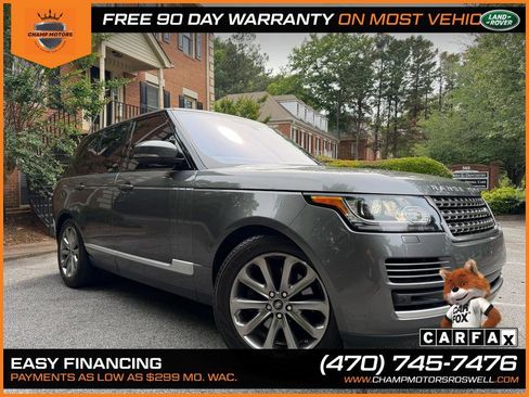 Used 2016 Land Rover Range Rover AWD/4WD image 6