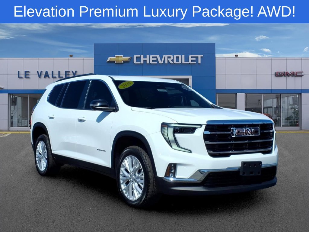 Used 2026 GMC Acadia Elevation w/ Elevation Premium Package AWD/4WD image 1