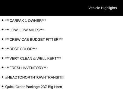 Used 2022 RAM 1500 Big Horn