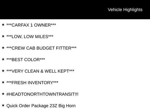 Used 2022 RAM 1500 Big Horn AWD/4WD image 1