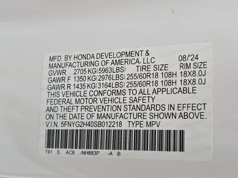Certified 2025 Honda Pilot EX-L image 36