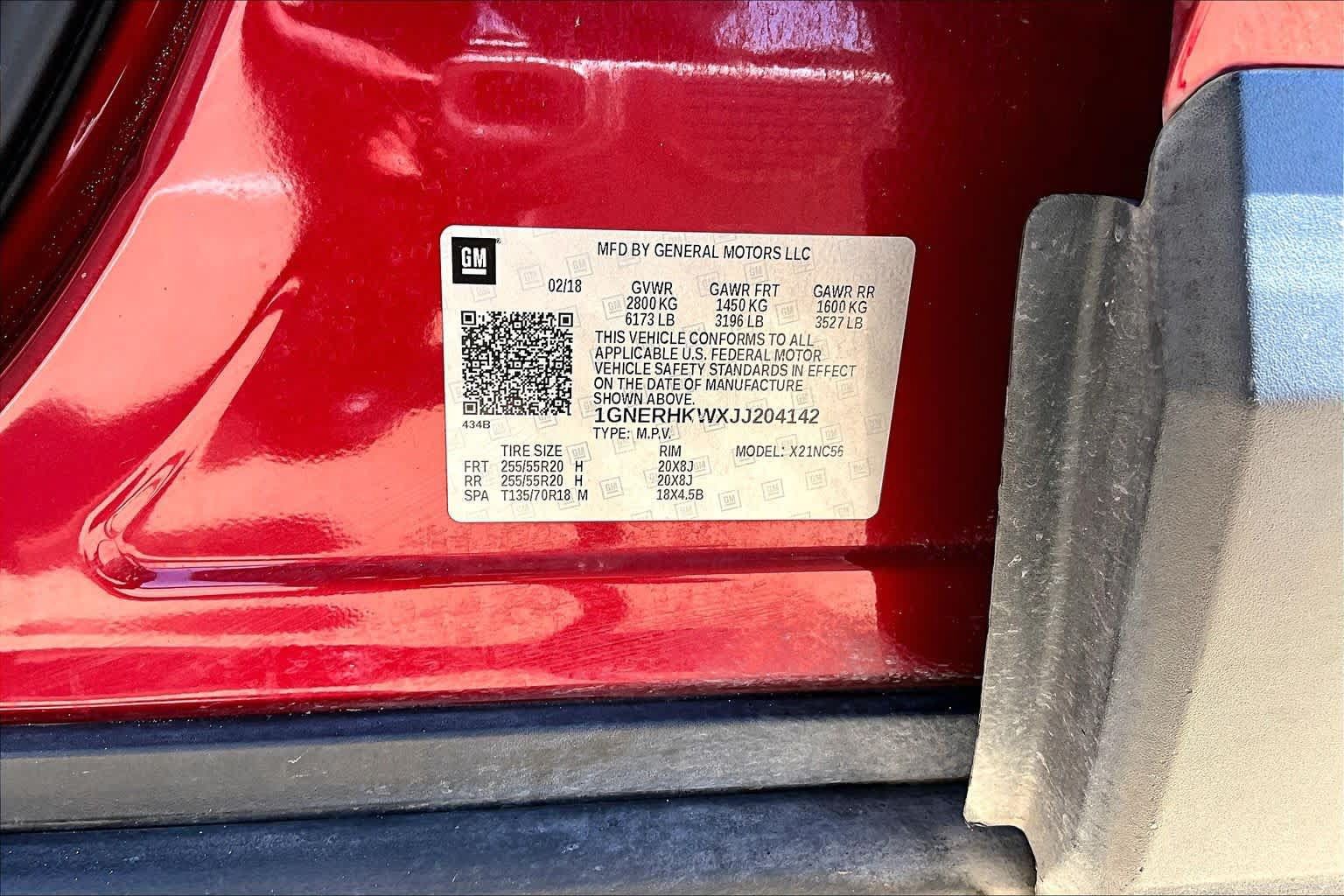 Used 2018 Chevrolet Traverse LT w/ LPO, Floor Liner Package FWD image 33