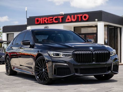 Used 2020 BMW 740i w/ M Sport Package RWD image 1