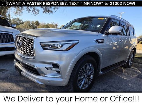 Used 2021 INFINITI QX80 Luxe image 1