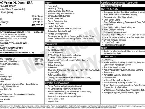 New 2026 GMC Yukon XL Denali w/ Advanced Technology Package AWD/4WD image 5