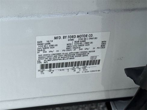 Used 2020 Lincoln Nautilus Reserve w/ Cargo Utility Package image 42