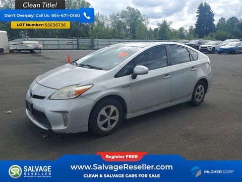 Used 2012 Toyota Prius Three FWD image 1