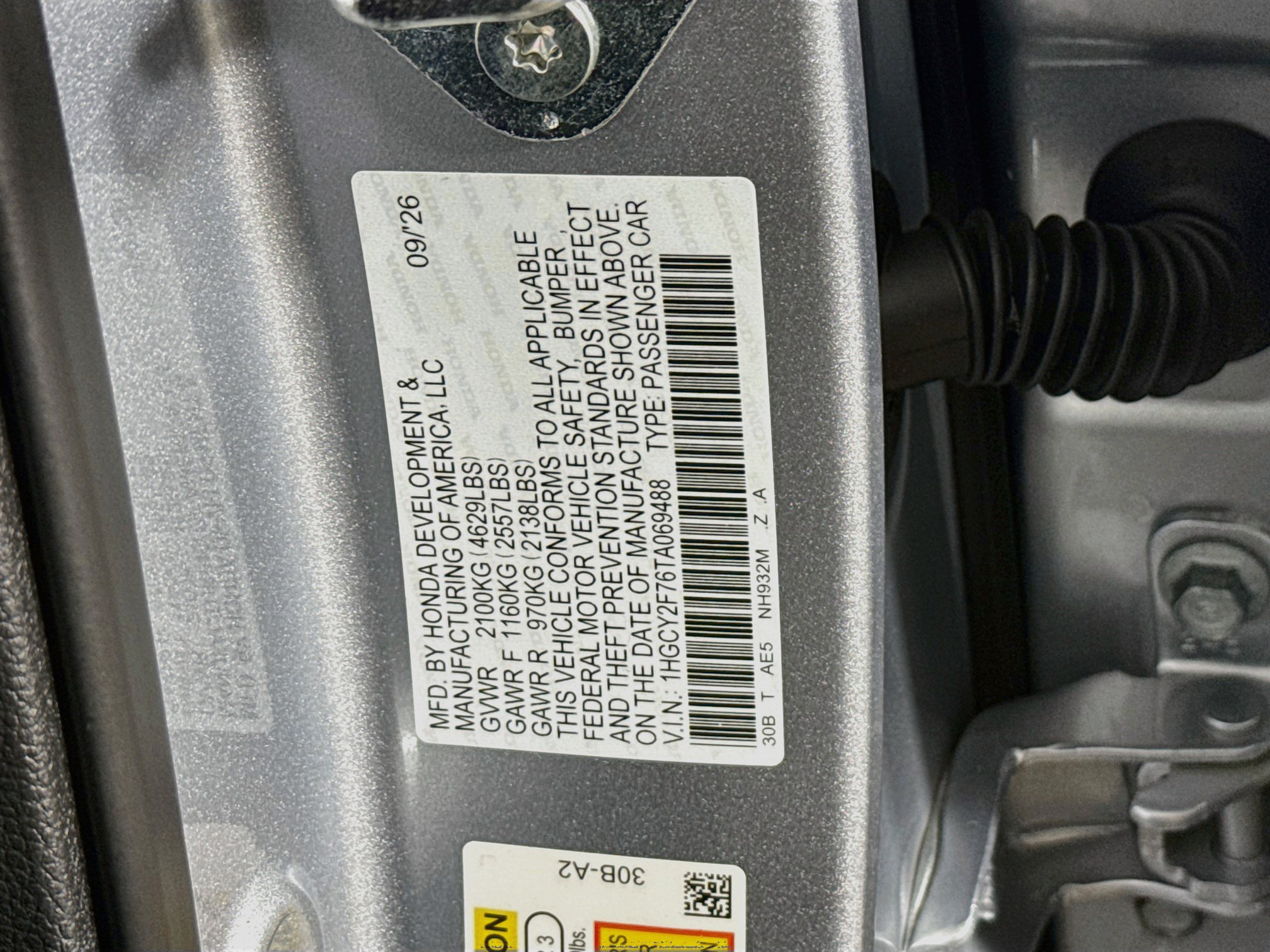 New 2026 Honda Accord Sport image 37