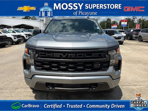 Certified 2025 Chevrolet Silverado 1500 Custom w/ Turbomax Blackout Package AWD/4WD image 11