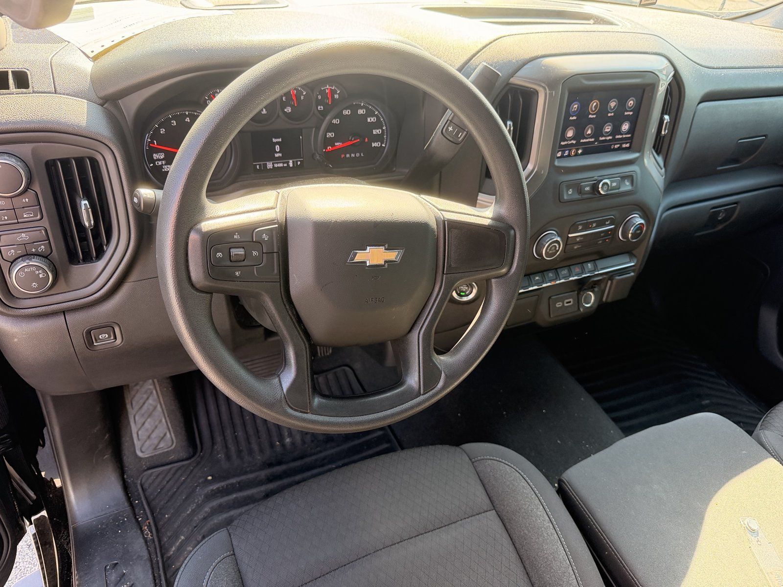 Used 2024 Chevrolet Silverado 1500 Custom w/ Turbomax Blackout Package AWD/4WD image 14