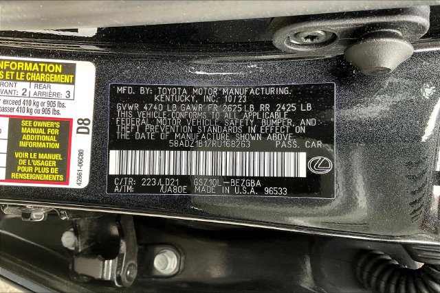 Used 2024 Lexus ES 350 w/ Premium Package FWD image 4