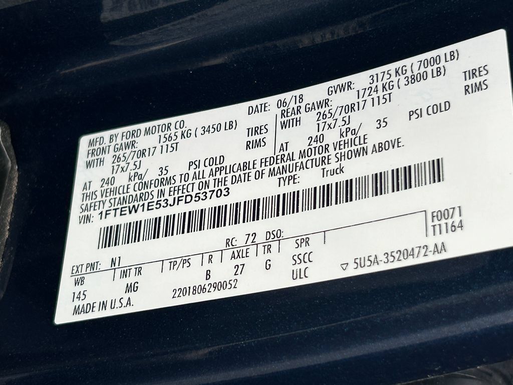 Used 2018 Ford F150 XLT AWD/4WD image 31