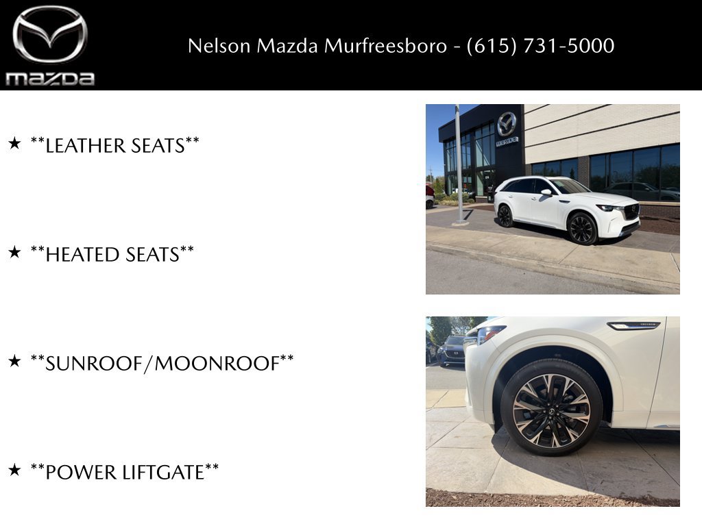 Certified 2024 MAZDA CX-90 3.3 Turbo S w/ Premium Package AWD/4WD image 33