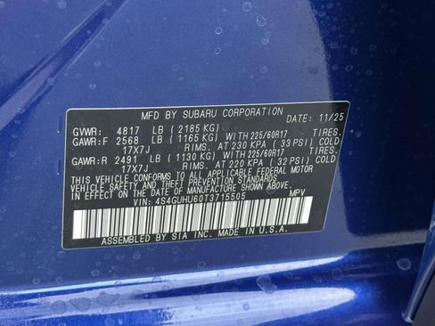 New 2026 Subaru Crosstrek 2.5i Wilderness w/ Wilderness Package AWD/4WD image 15