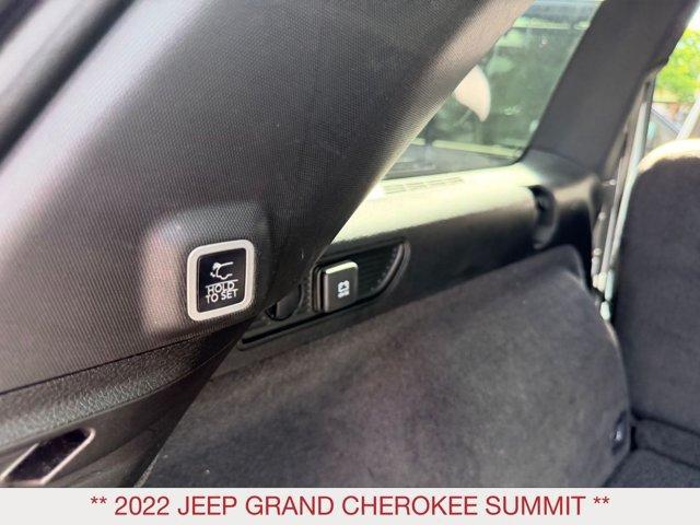 Certified 2022 Jeep Grand Cherokee Summit w/ Adv Protech Group IV AWD/4WD image 30