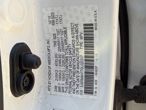 Used 2016 Honda CR-V EX-L image 27