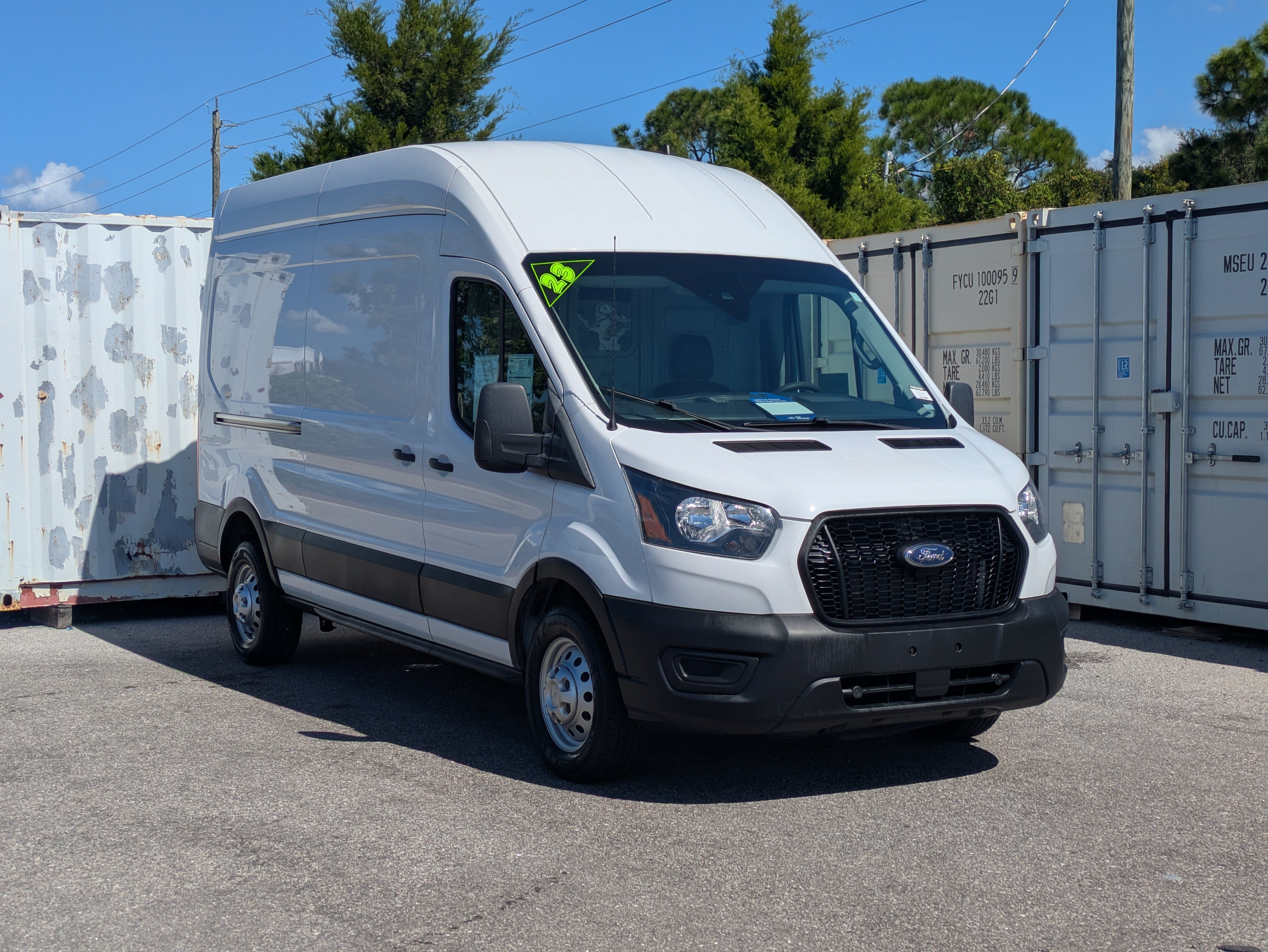 Certified 2023 Ford Transit 250 148 High Roof AWD image 4