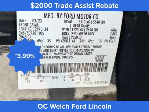 Certified 2023 Lincoln Nautilus Reserve FWD image 18