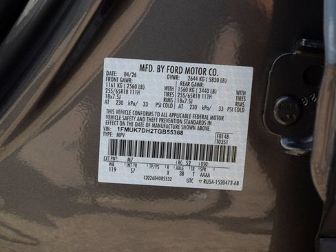 New 2026 Ford Explorer Active w/ Active Comfort Package RWD image 28