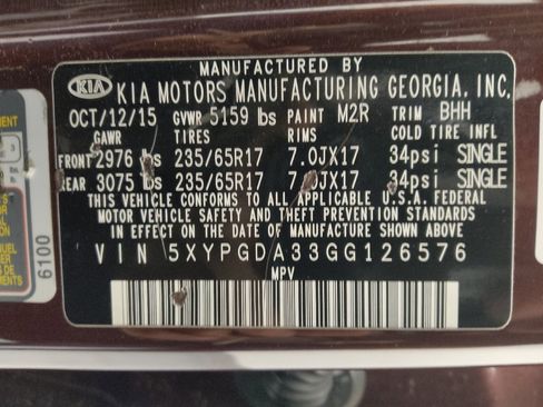 Used 2016 Kia Sorento LX image 33