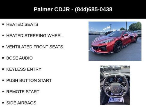 Used 2024 Chevrolet Corvette Z06 w/ Battery Protection Package RWD image 14