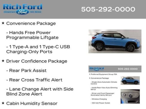 Used 2025 Chevrolet TrailBlazer ACTIV w/ Convenience Package AWD/4WD image 41