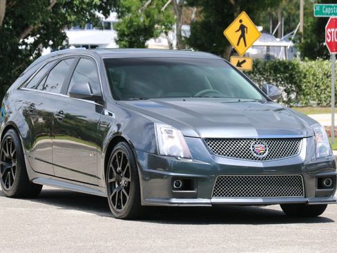 Used 2012 Cadillac CTS V w/ Wood Trim Package RWD image 11