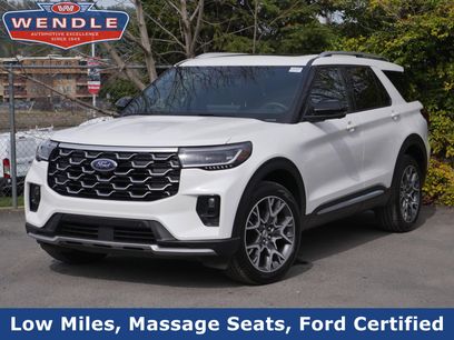 Certified 2025 Ford Explorer Platinum w/ Ultimate Package