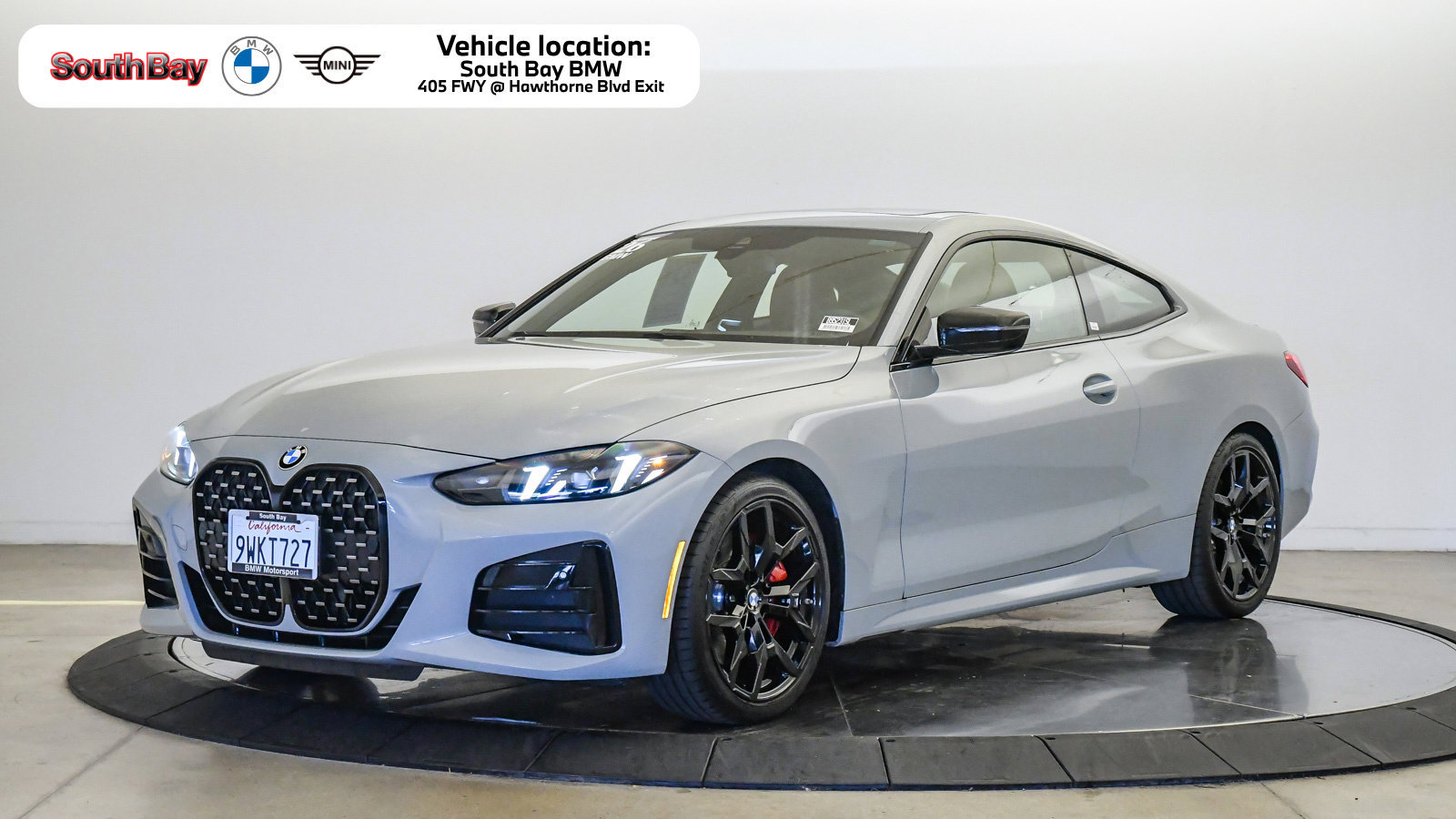Used 2026 BMW 430i Coupe w/ M Sport Package RWD image 1