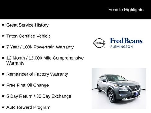 Certified 2022 Nissan Rogue Platinum w/ Head-Up Display Package image 5