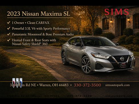 Used 2023 Nissan Maxima SL FWD image 1