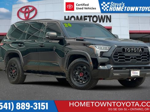 Certified 2024 Toyota Sequoia TRD Pro AWD/4WD image 1
