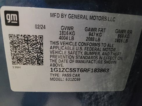 Used 2024 Chevrolet Malibu LS w/ Driver Confidence Package FWD image 33