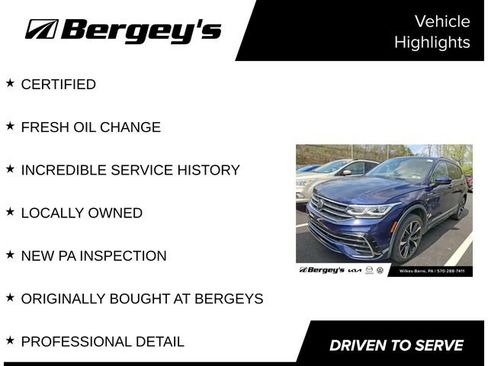 Certified 2022 Volkswagen Tiguan SEL R-Line AWD/4WD image 4