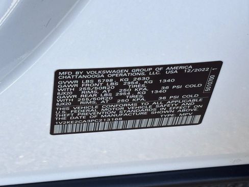 Used 2023 Volkswagen Atlas Cross Sport SE w/ Panoramic Sunroof Package AWD/4WD image 36