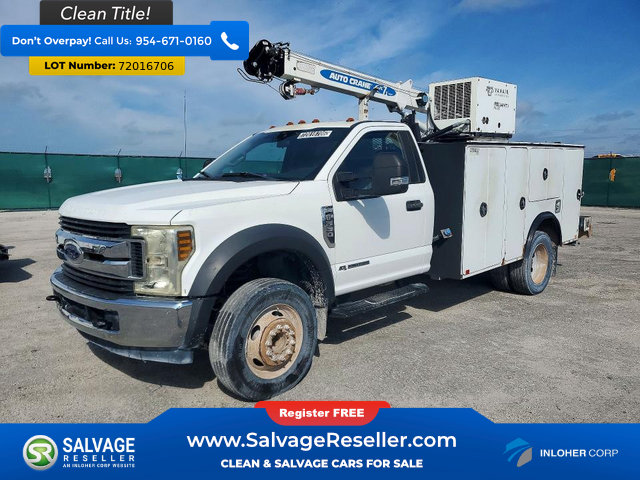 Used 2019 Ford F550 2WD Regular Cab Super Duty image 1