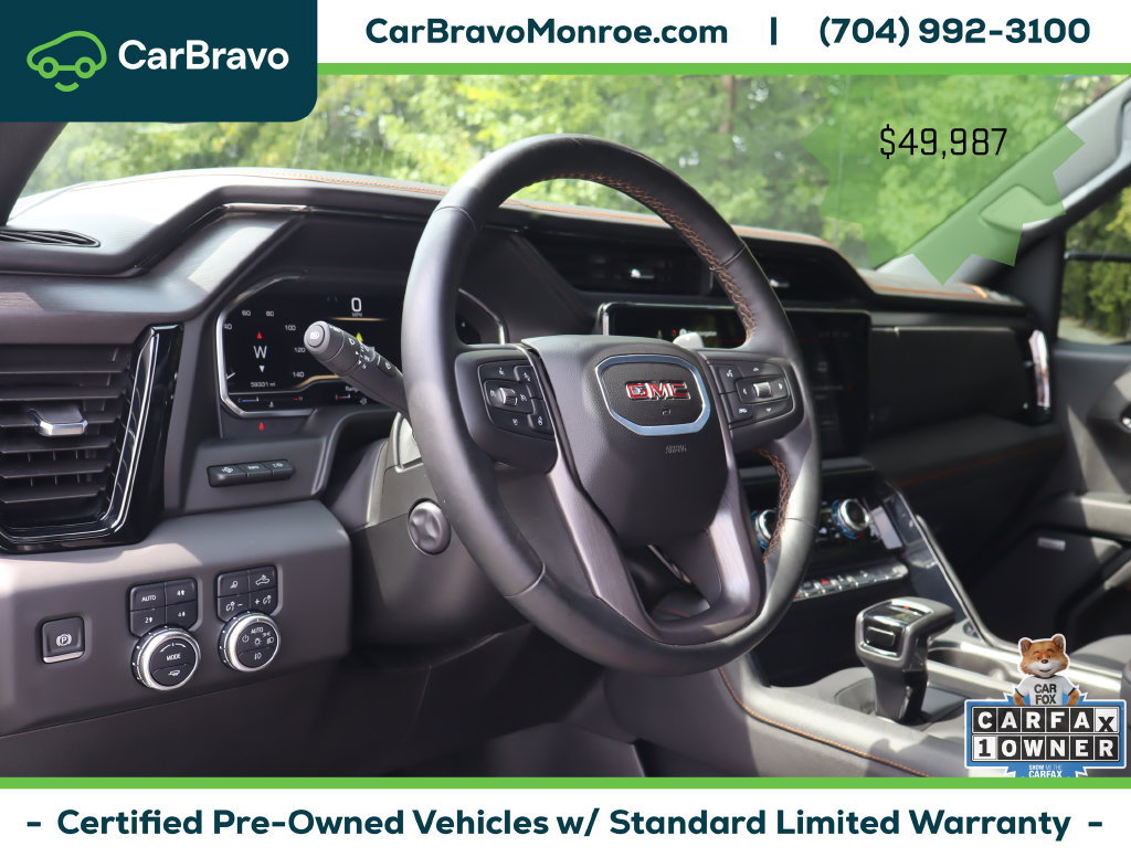 Certified 2025 GMC Sierra 1500 AT4 w/ AT4 Premium Package AWD/4WD image 19