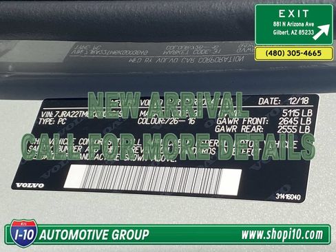Used 2019 Volvo S60 T6 R-Design AWD/4WD image 8
