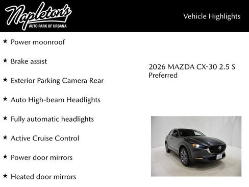 New 2026 MAZDA CX-30 AWD 2.5 S image 16
