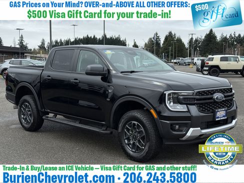 Used 2025 Ford Ranger XLT w/ Trailer Tow Package AWD/4WD image 7