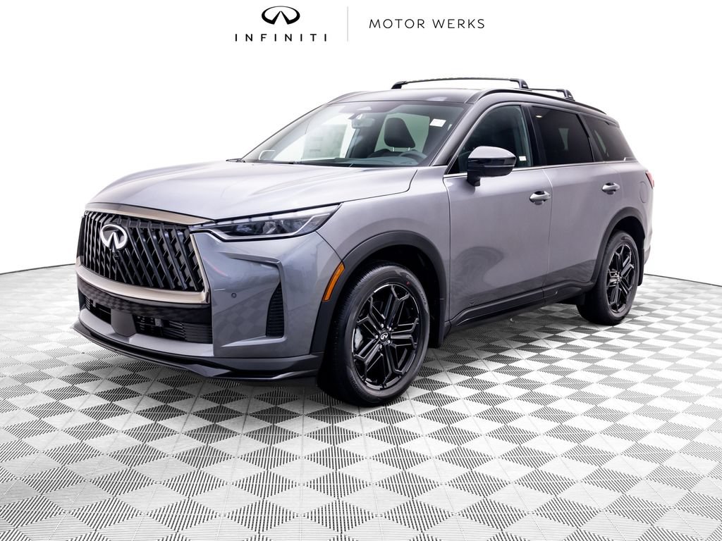 New 2027 INFINITI QX60 Sport w/ Dark Cargo Package AWD/4WD 360° Tour