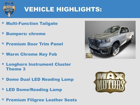 New 2026 RAM 1500 Limited w/ Trailer Tow Group AWD/4WD image 28