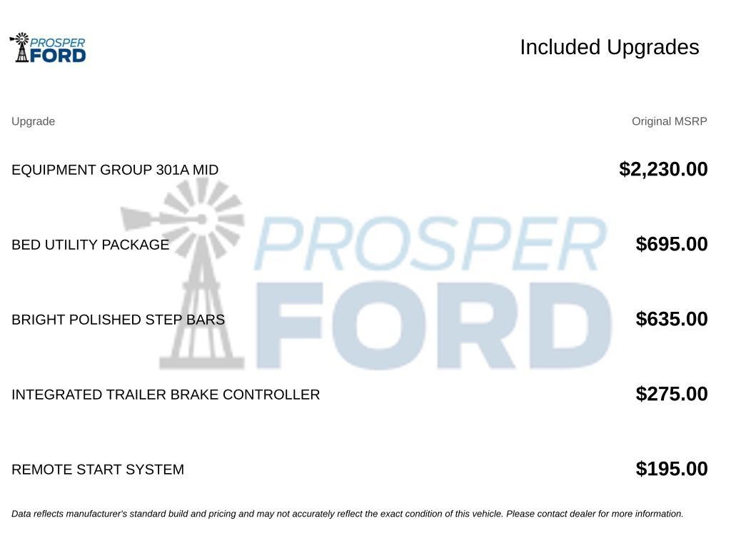 Used 2023 Ford F150 XLT w/ Equipment Group 301A Mid AWD/4WD image 3