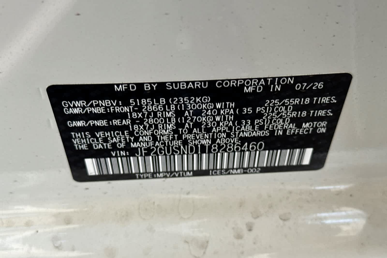 New 2026 Subaru Crosstrek 2.5i Limited AWD/4WD image 33