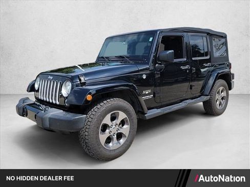 Used 2017 Jeep Wrangler Unlimited Sahara AWD/4WD image 1