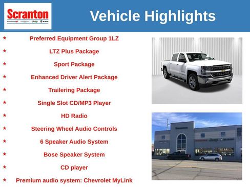Used 2016 Chevrolet Silverado 1500 LTZ w/ Sport Package AWD/4WD image 6
